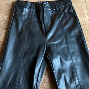 Zara Leather Pants